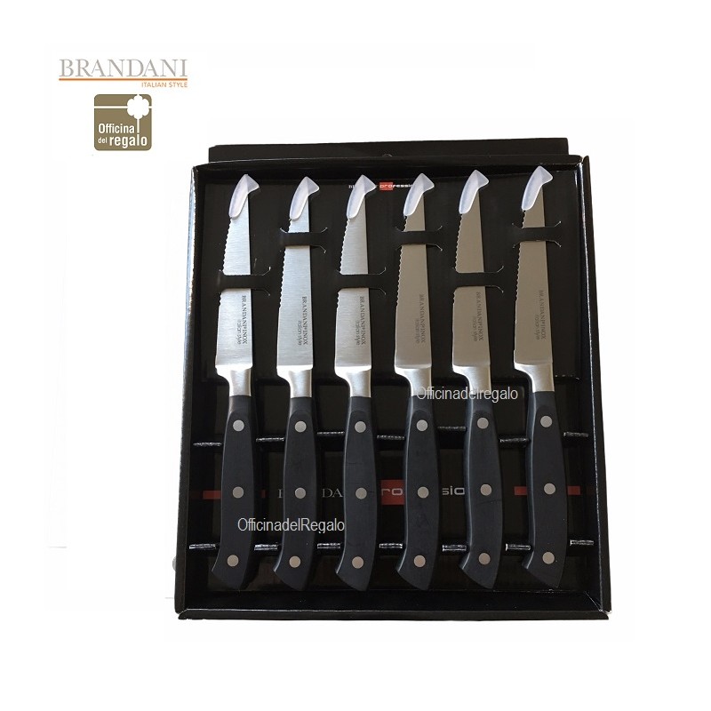 1/6 pezzi coltelli da cucina in acciaio inossidabile Set coltelli