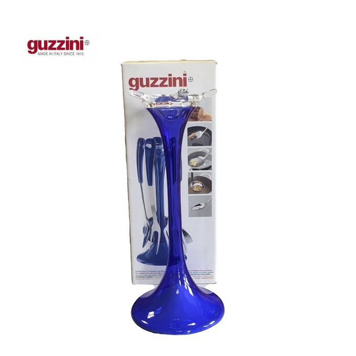 Torretta porta utensili mestolame Blu Linea Latina Guzzini